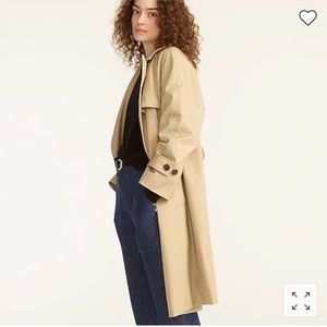 JCREW Relaxed fit trench coat BNWT